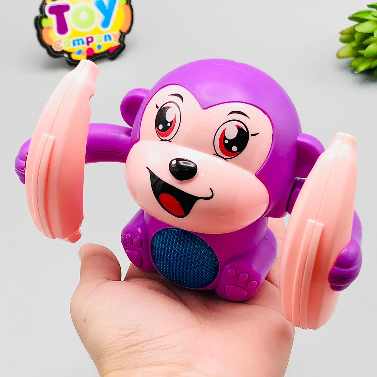 Electric Light & Sound Tumbling Monkey