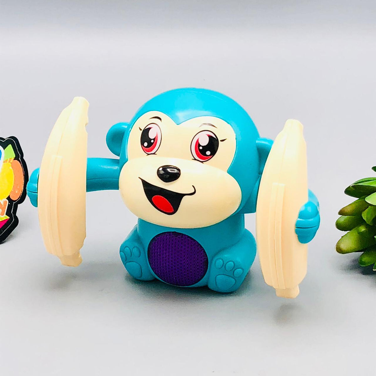 Electric Light & Sound Tumbling Monkey