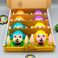 Electric Light & Sound Tumbling Monkey