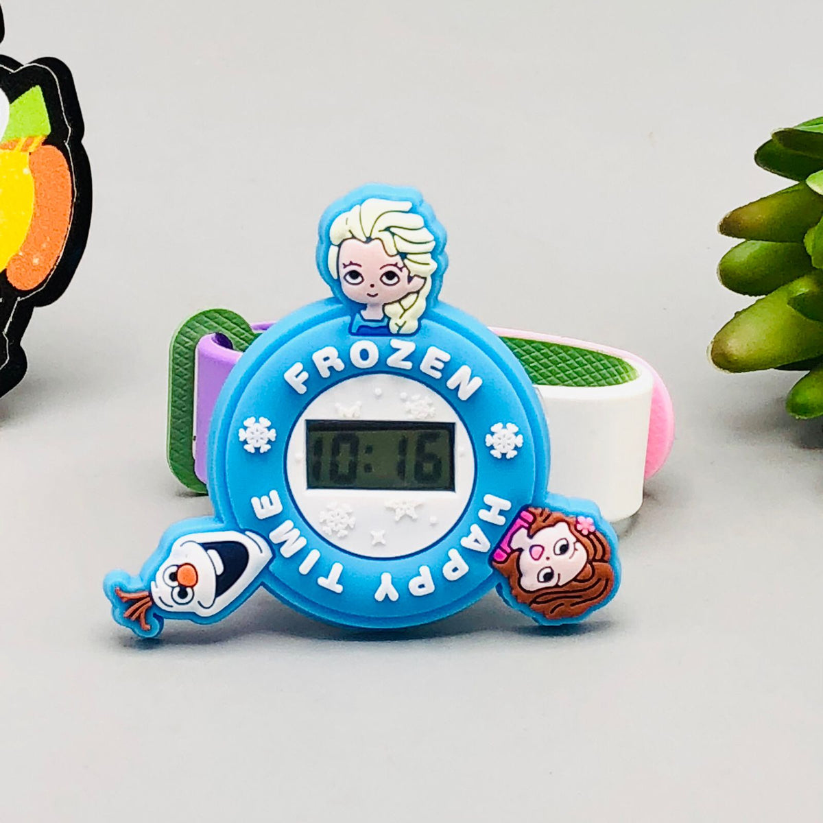 Electronic Spinner Character Watch For Girls - Assortment