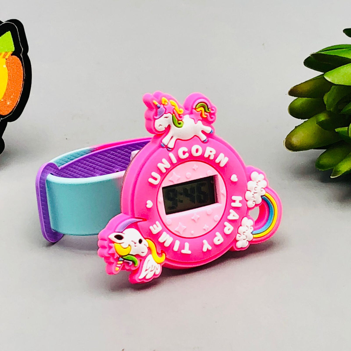 Electronic Spinner Character Watch For Girls - Assortment