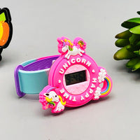 Electronic Spinner Character Watch For Girls - Assortment