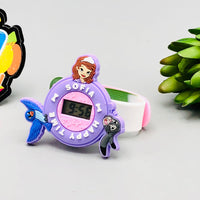 Electronic Spinner Character Watch For Girls - Assortment