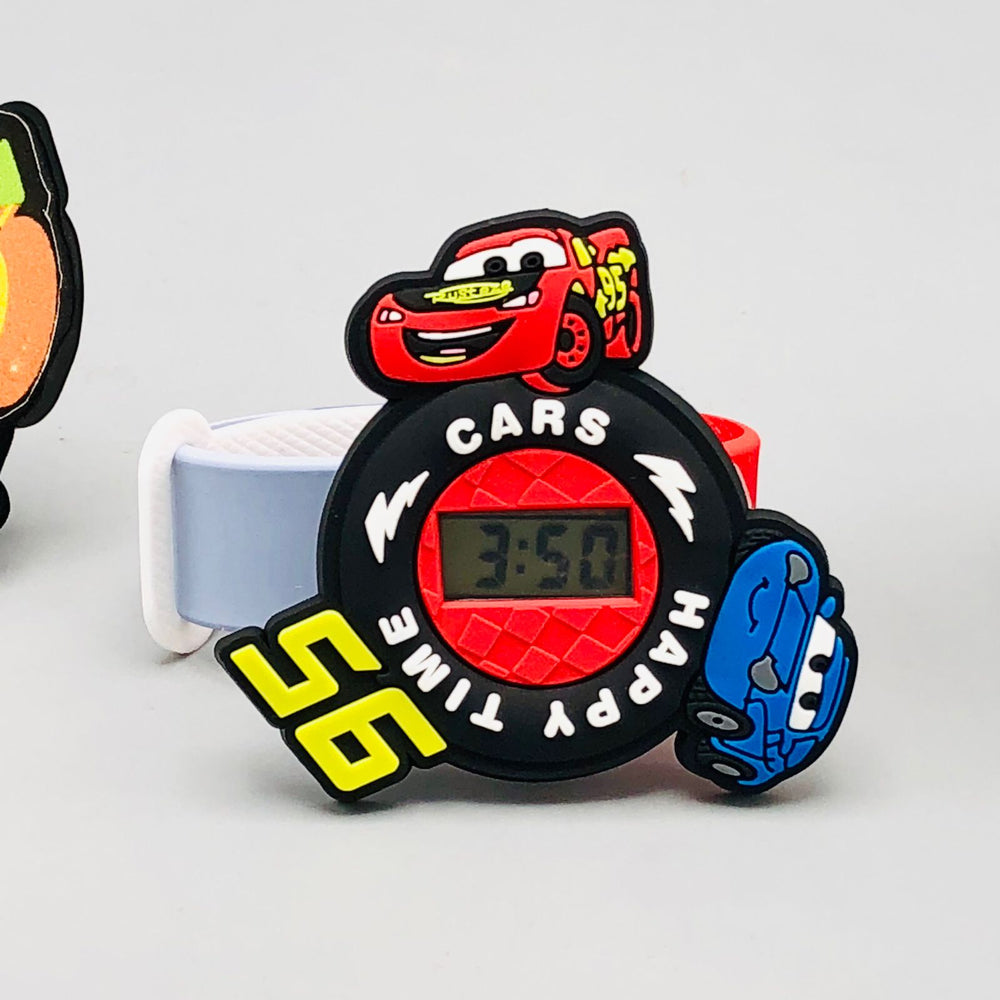 Electronic Spinner Character Watch For Boys - Assortment