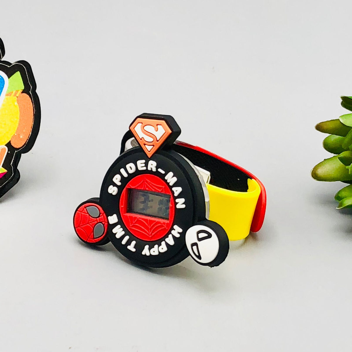 Electronic Spinner Character Watch For Boys - Assortment