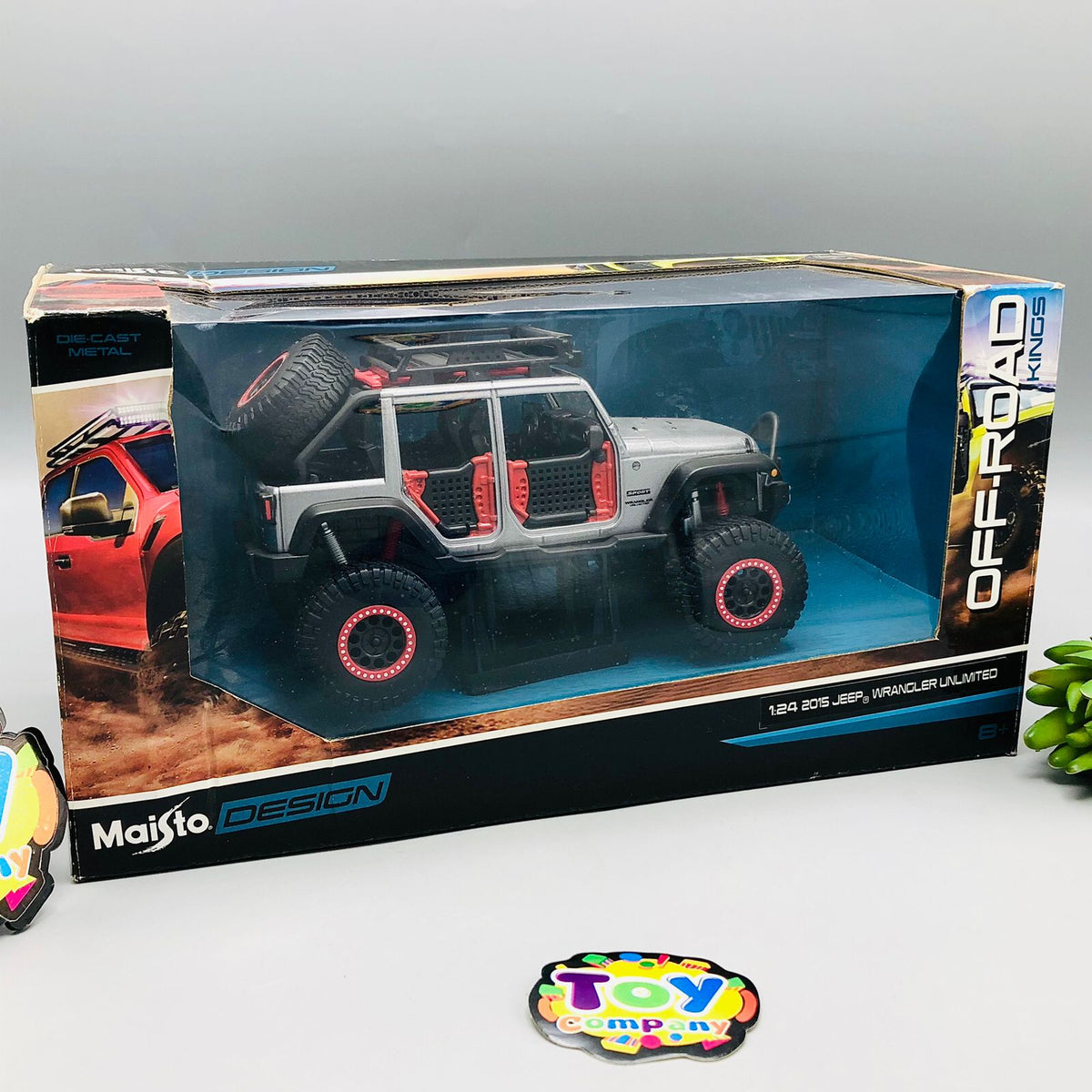 Maisto 1:24 Diecast 2015 Jeep Wrangler Unlimited