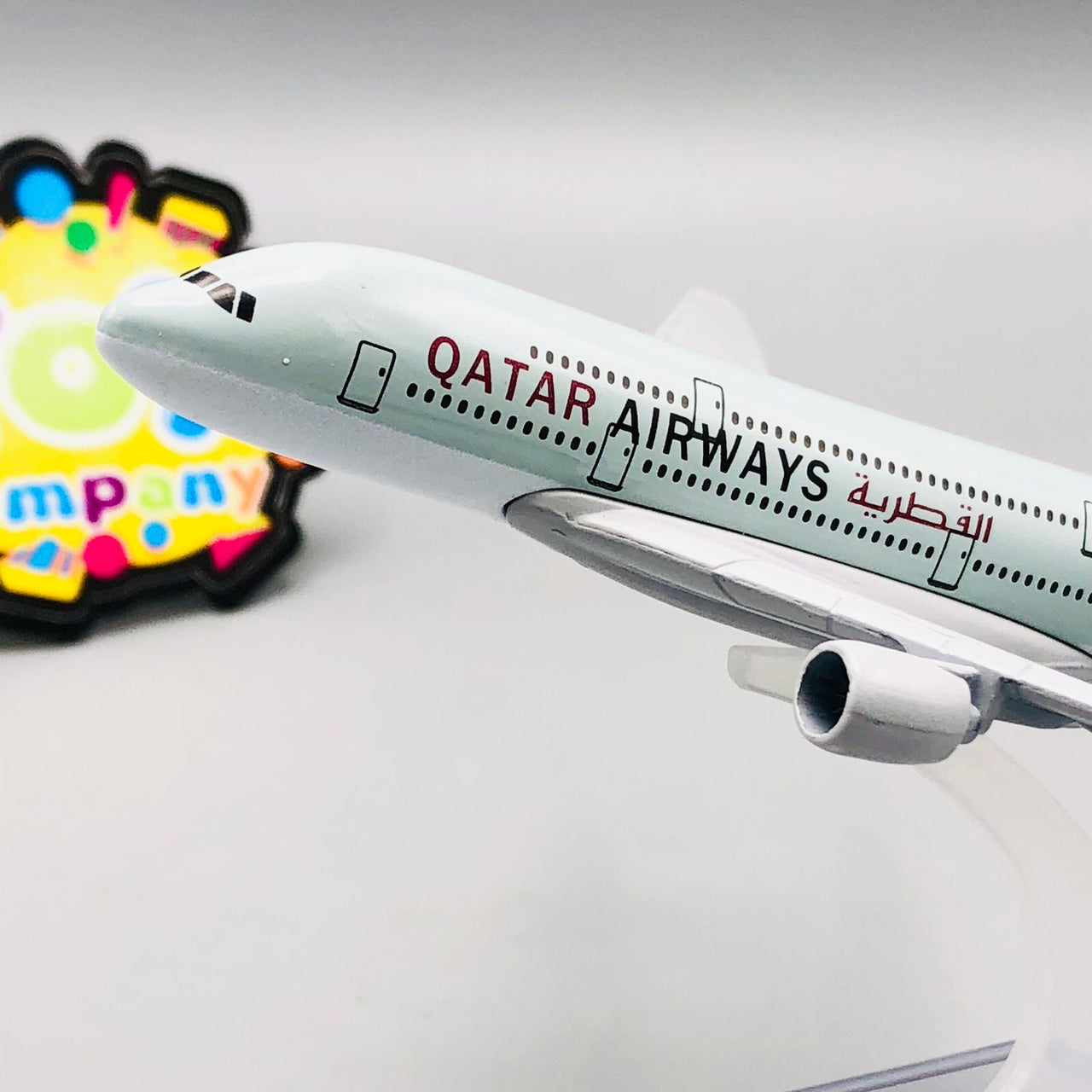 Qatar Airways A380 Model