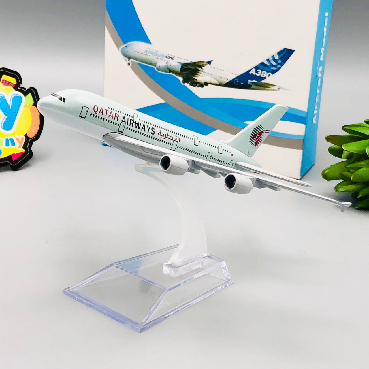Qatar Airways A380 Model