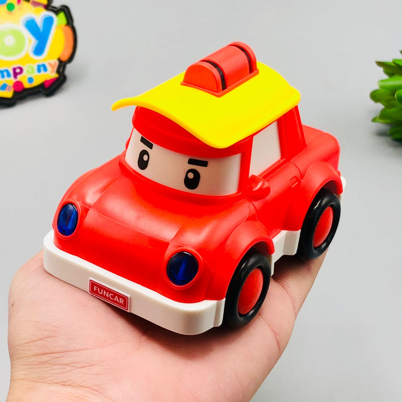 Inertial Power Mini Cartoon Rocking Car