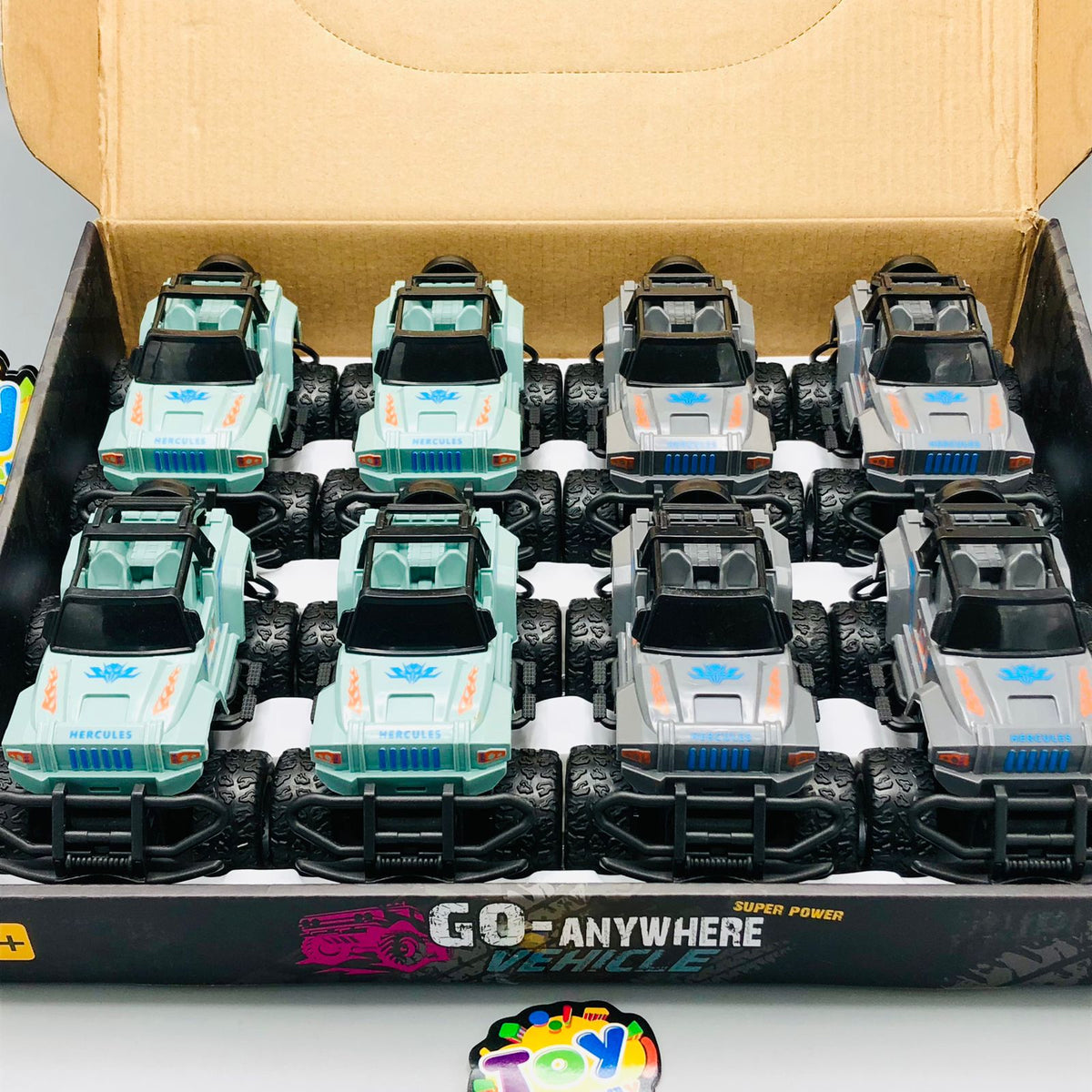 Inertial Power Go-Anywhere Jeep Vehicle