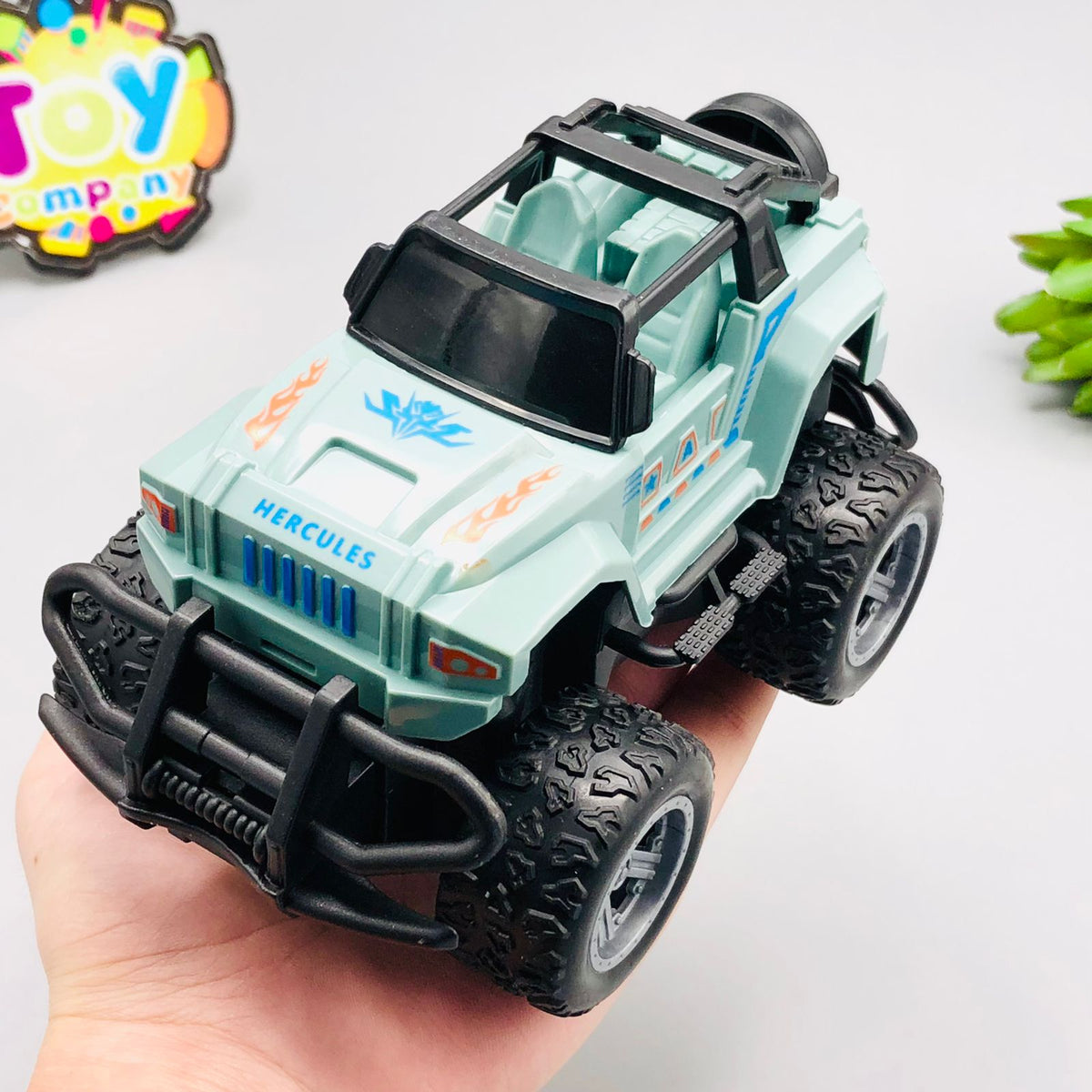 Inertial Power Go-Anywhere Jeep Vehicle
