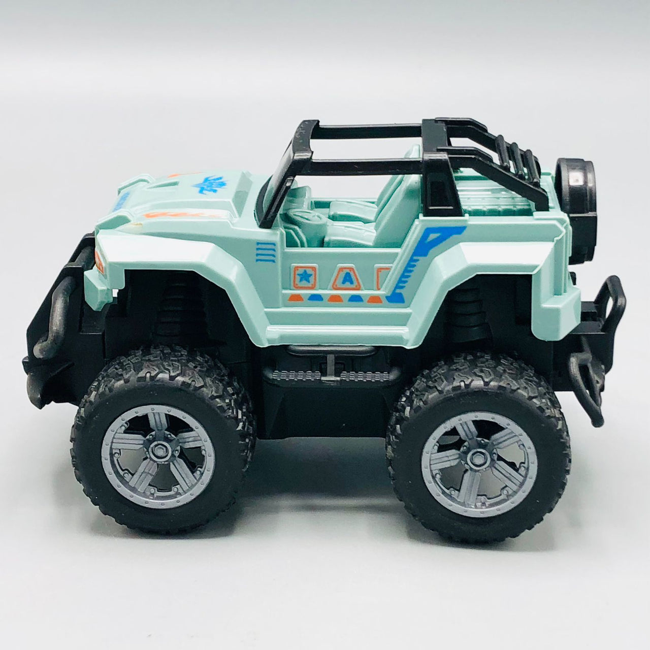 Inertial Power Go-Anywhere Jeep Vehicle