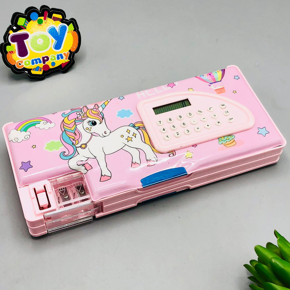 Unicorn Jumbo Geometry Box With Calculator