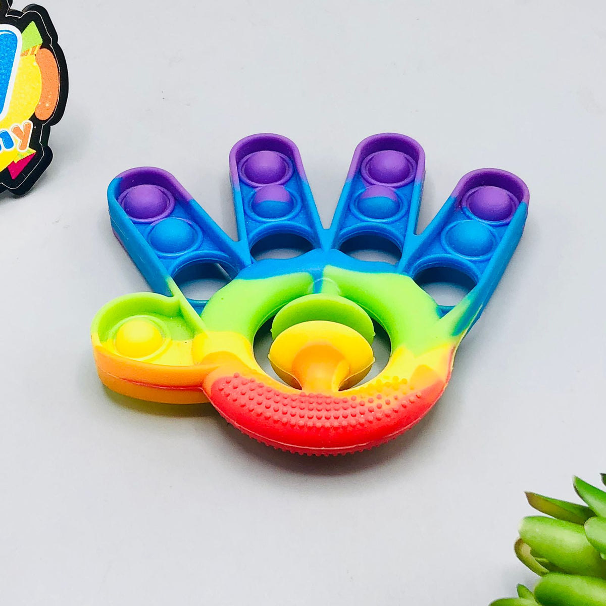 Stress Relief Finger Hand-grip Pop Fidget