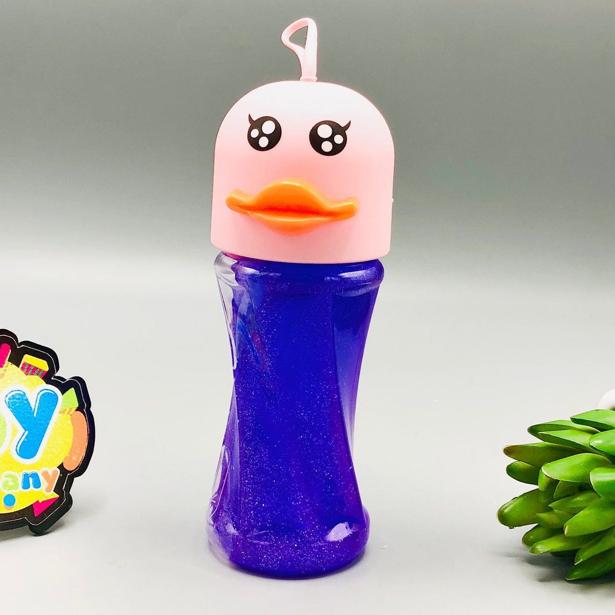 1Pc Duck Shaped Crystal Slime Mud Bottle