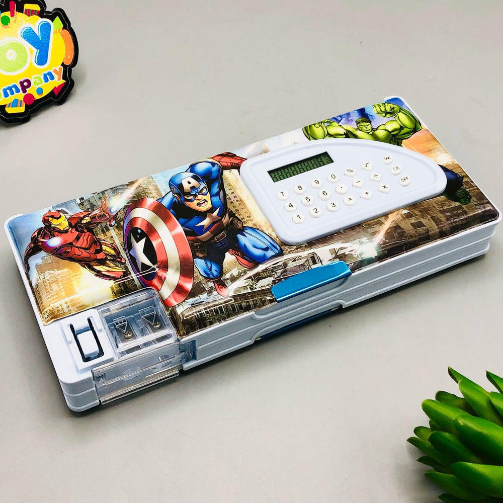 Avengers Jumbo Geometry Box With Calculator
