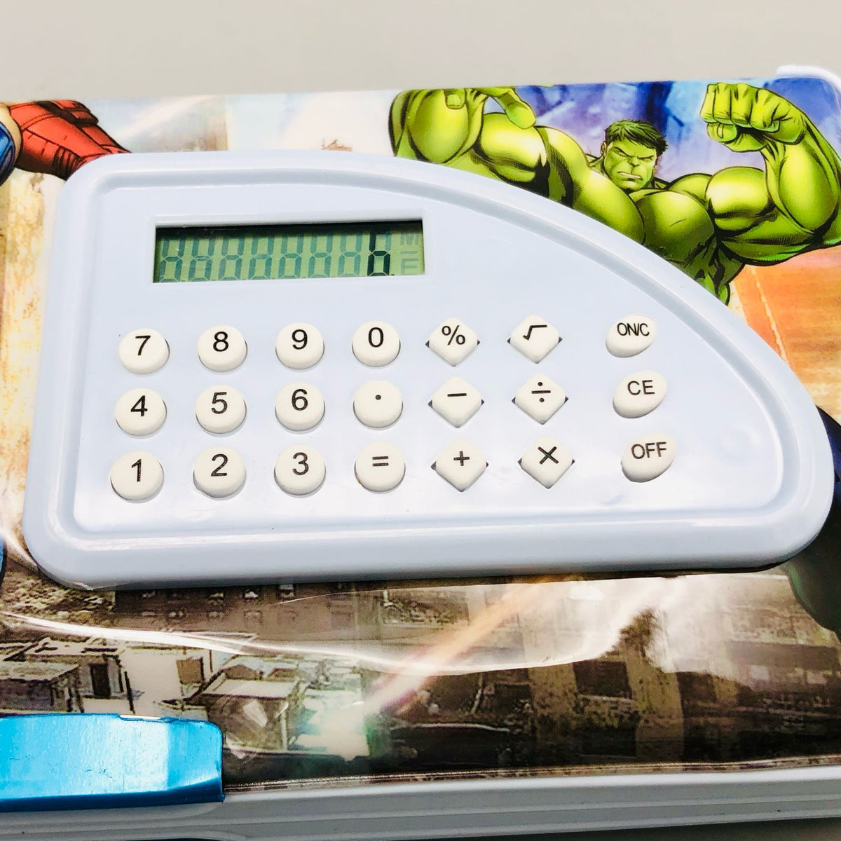 Avengers Jumbo Geometry Box With Calculator