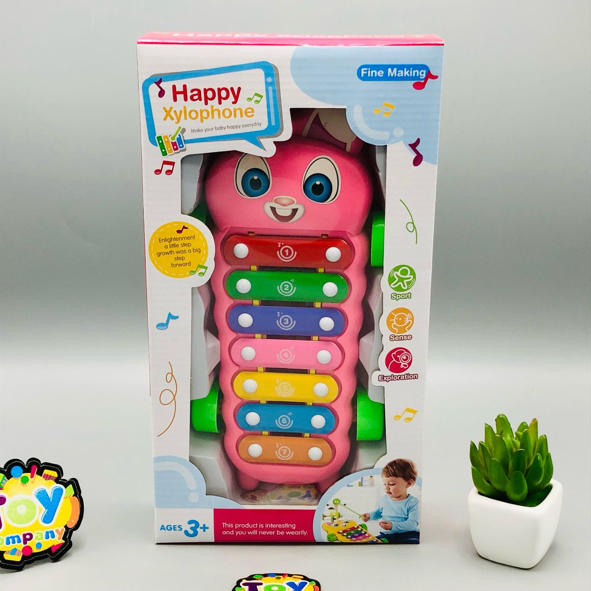 Happy Xylophone Pull Along Toy