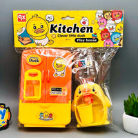 2in1 Water Dispenser With Storage Refrigerator Toy