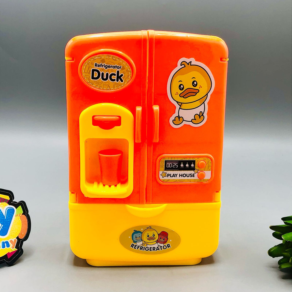 2in1 Water Dispenser With Storage Refrigerator Toy
