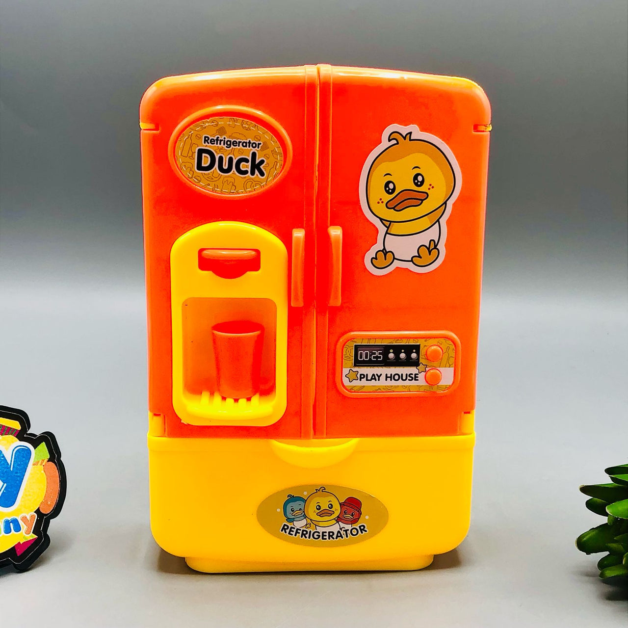2in1 Water Dispenser With Storage Refrigerator Toy