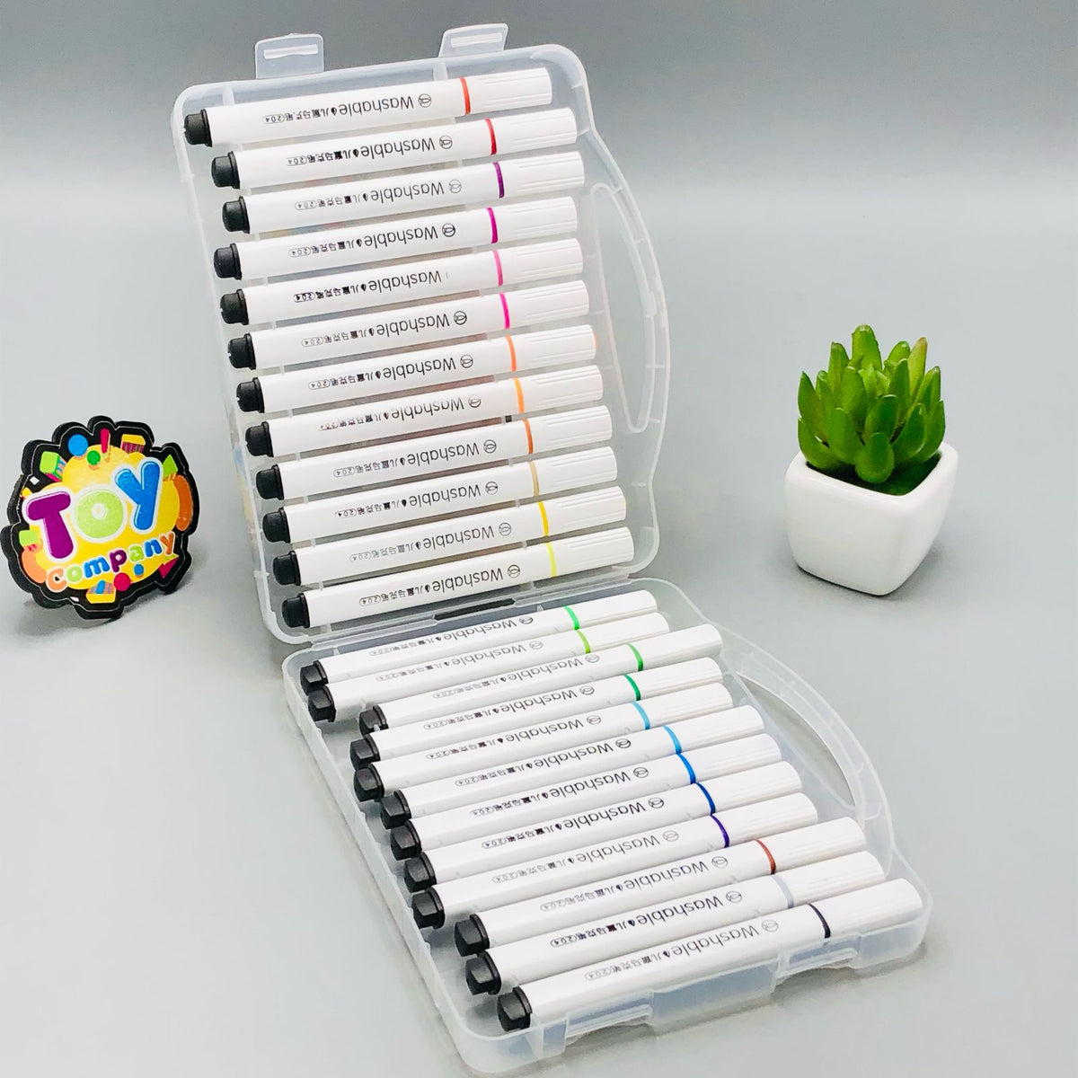 Premium Quality Color Markers - 24Pcs