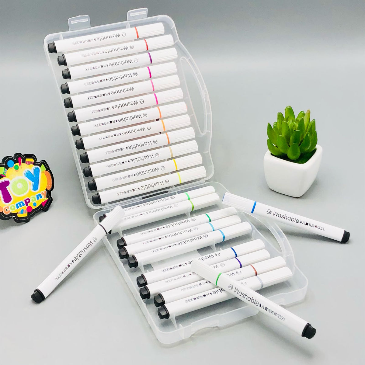 Premium Quality Color Markers - 24Pcs