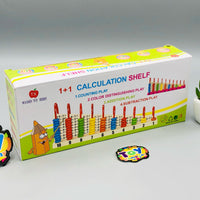 Wooden 1+1 Calculation Shelf