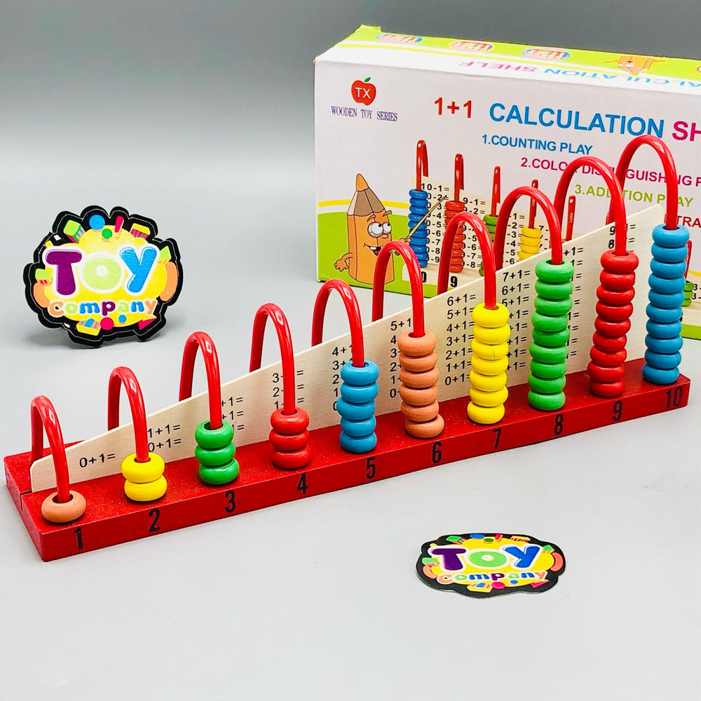 Wooden 1+1 Calculation Shelf