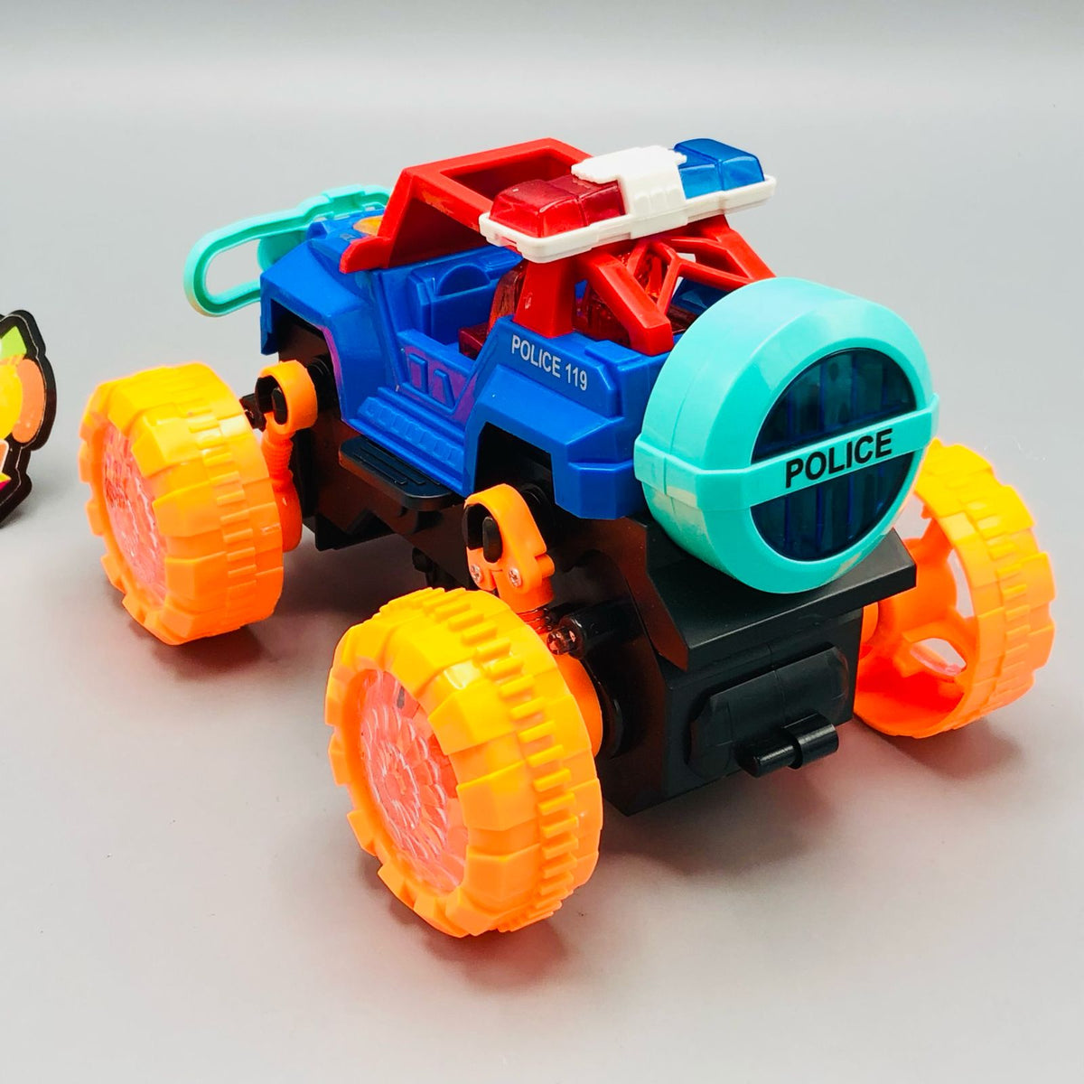Light & Sound Police Racing Storm Off-Road Jeep