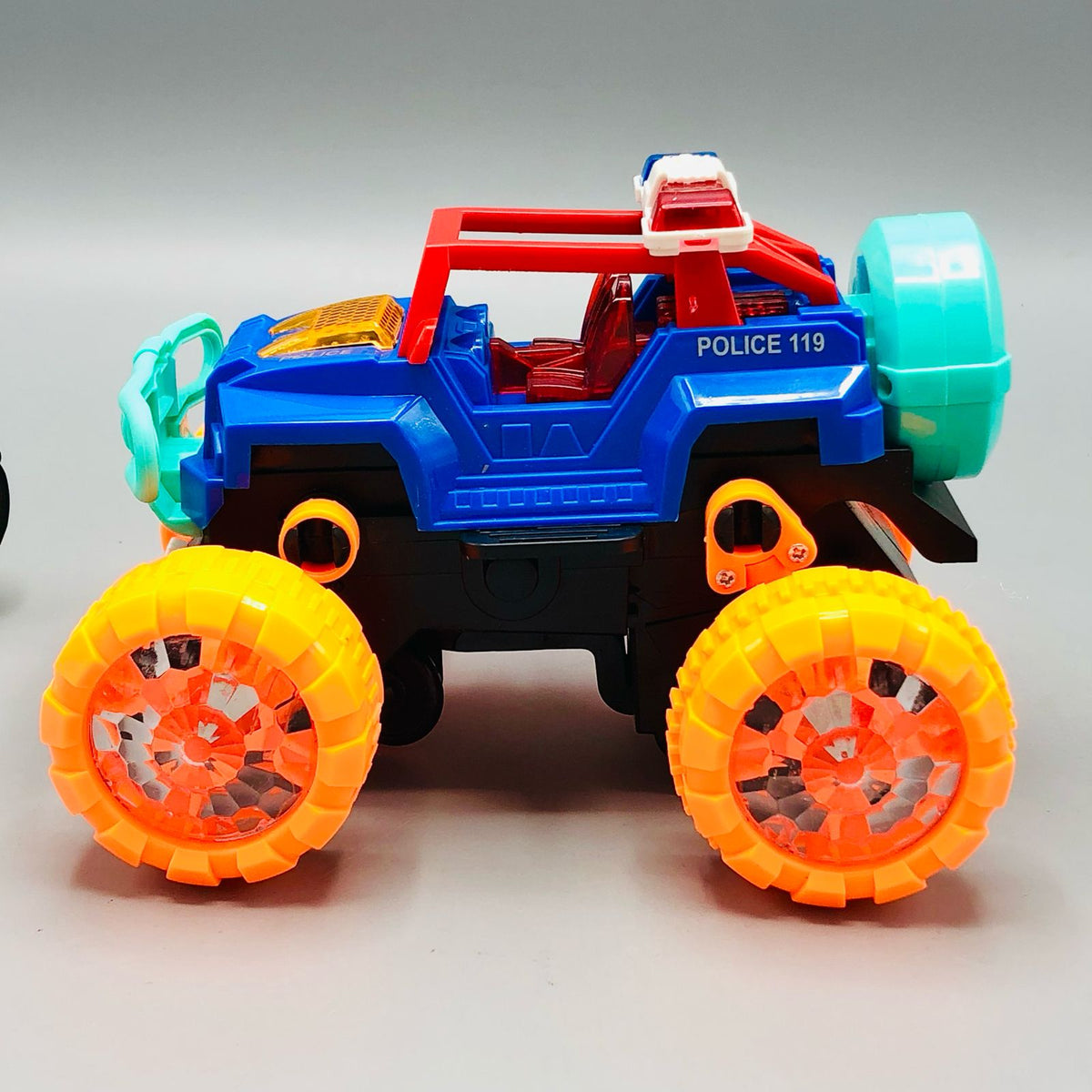 Light & Sound Police Racing Storm Off-Road Jeep