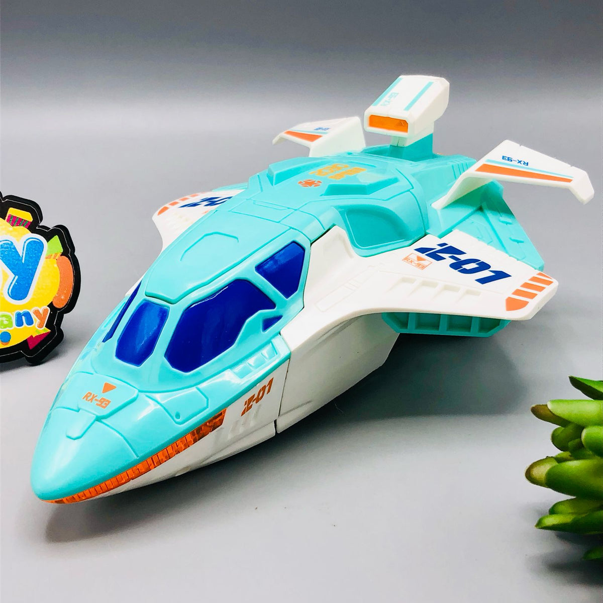 Bump & Go Transforming Robot Aircraft