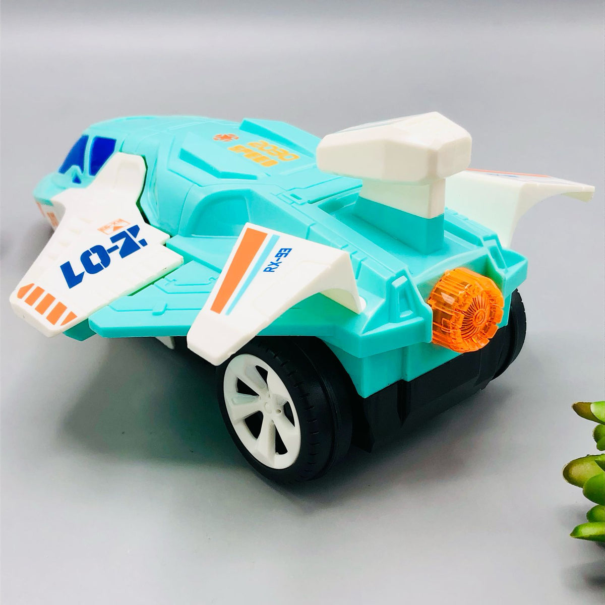 Bump & Go Transforming Robot Aircraft