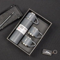 500ml Stainless Steel Bottle Vacuum Flask Set