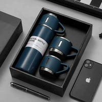 500ml Stainless Steel Bottle Vacuum Flask Set