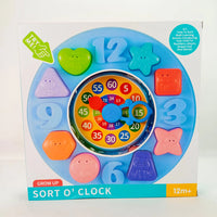 Toddlers Sort O' Clock Educational & Learning Toy