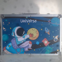 145Pcs Premium Space Themed Kids Painting Kit Briefcase