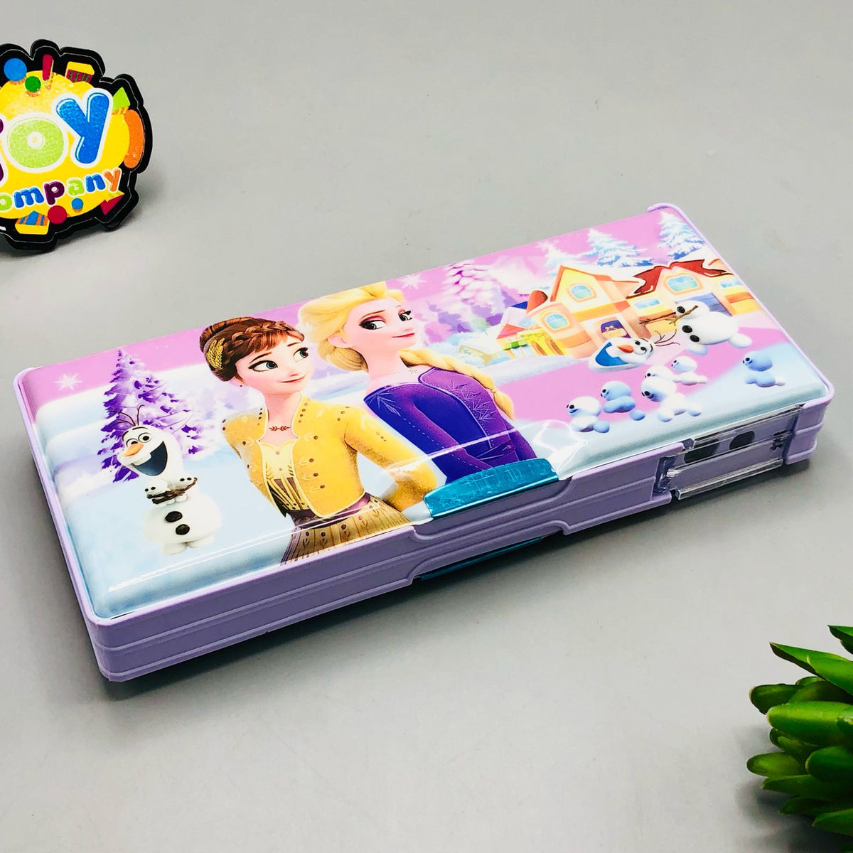Girls Jumbo Geometry Box With Calculator - Assortment
