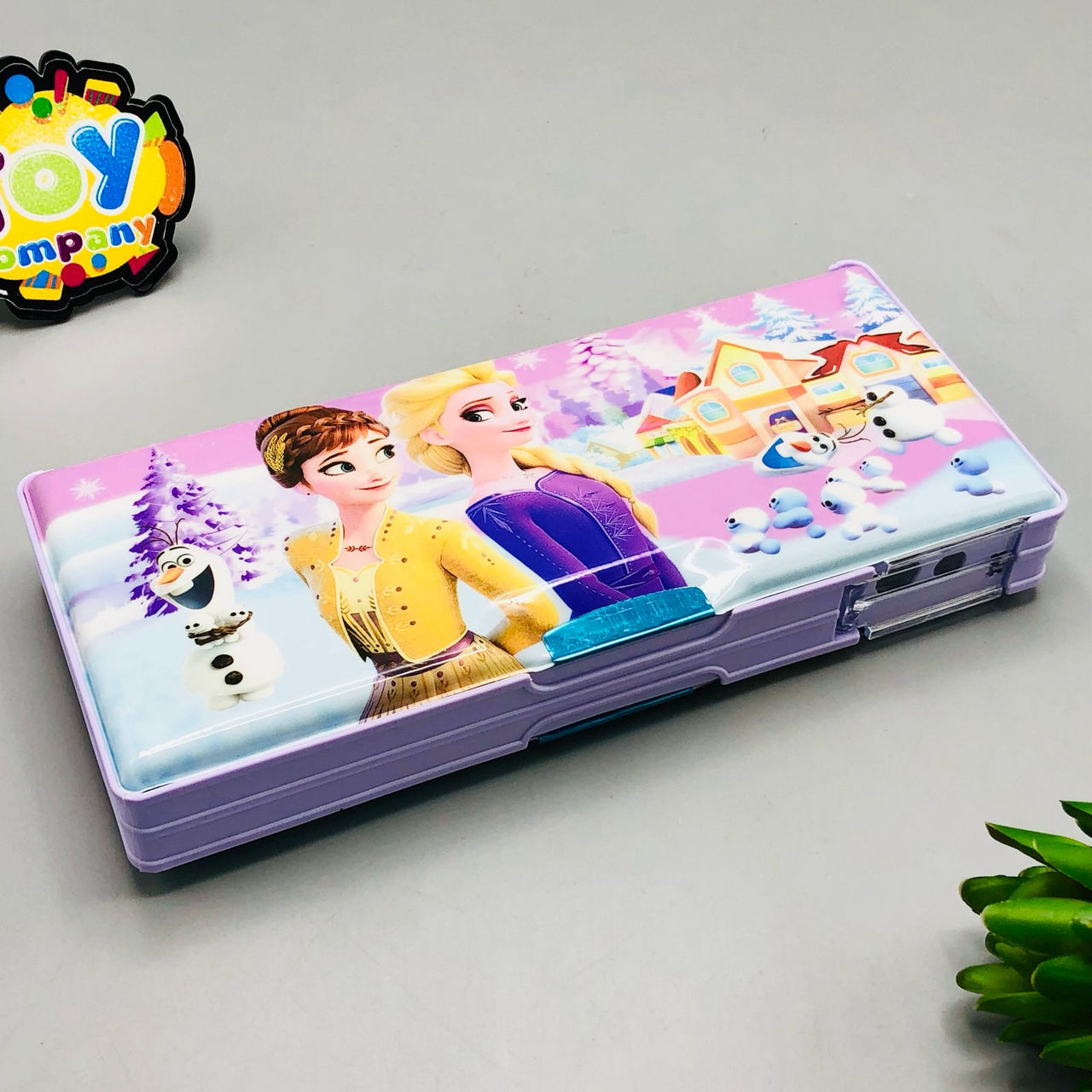 Girls Jumbo Geometry Box With Calculator - Assortment