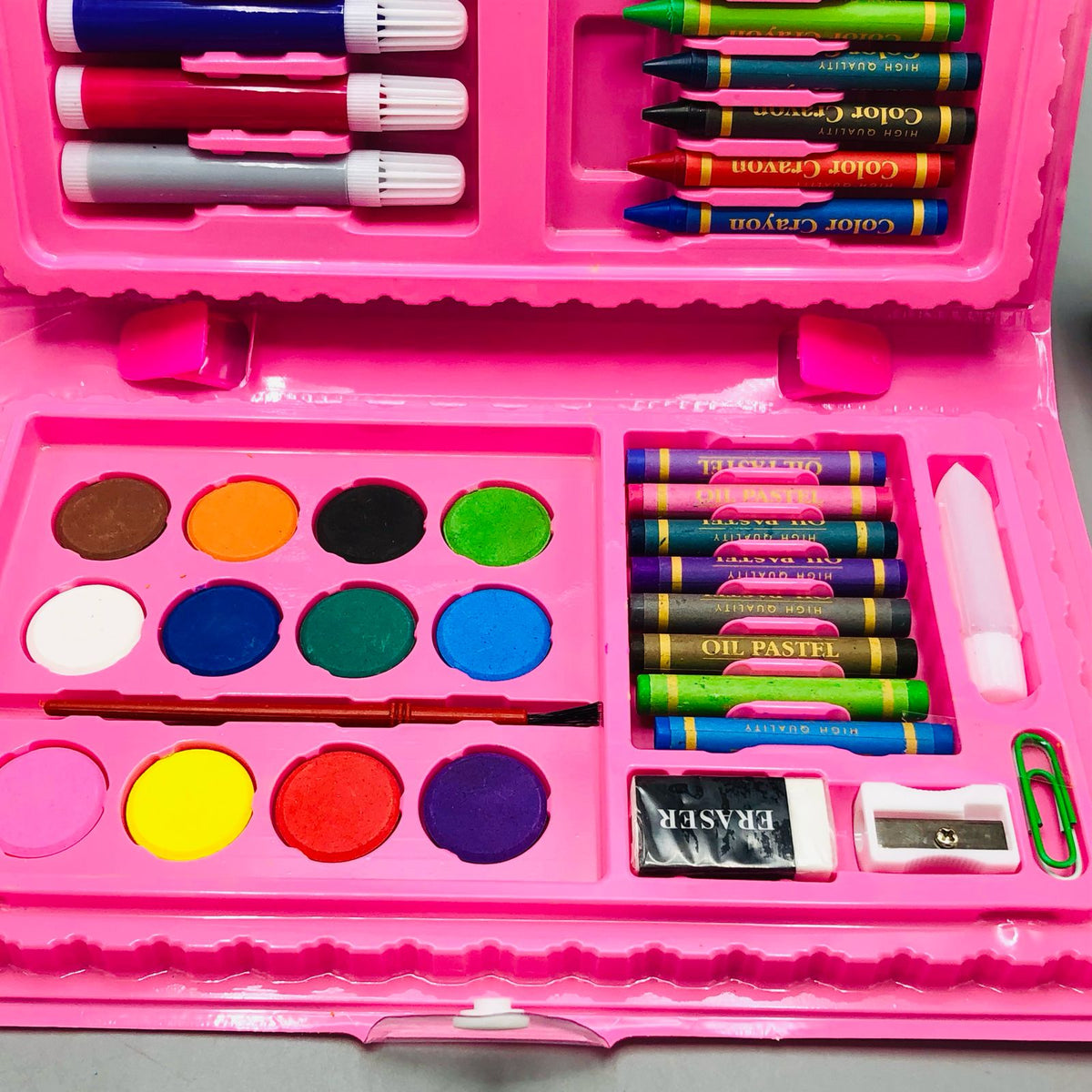 42Pcs Drawing & Painting Art Box For Girls - Assortment