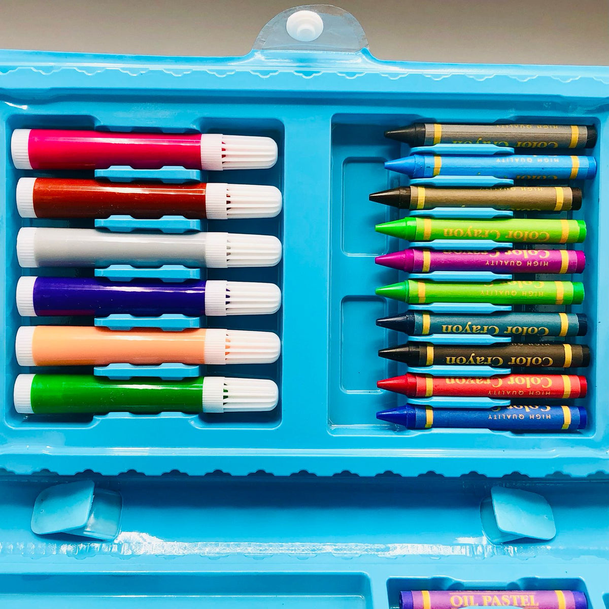42Pcs Drawing & Painting Art Box For Boys - Assortment