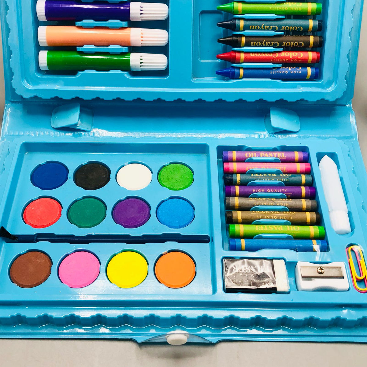 42Pcs Drawing & Painting Art Box For Boys - Assortment