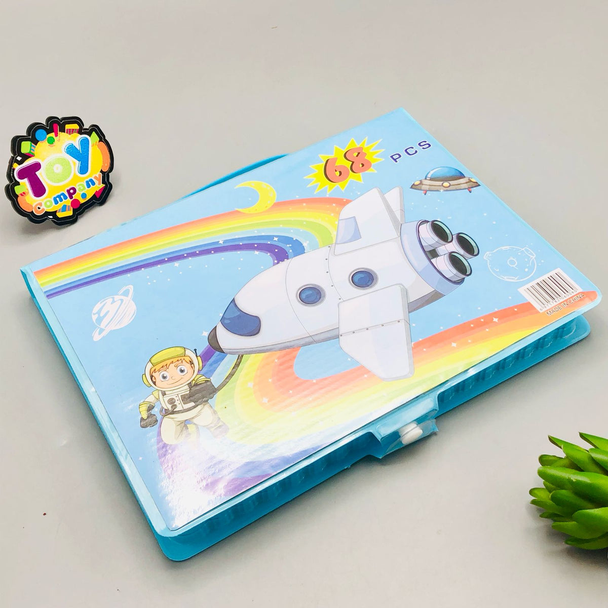 68Pcs Drawing & Painting Art Box For Boys - Assortment