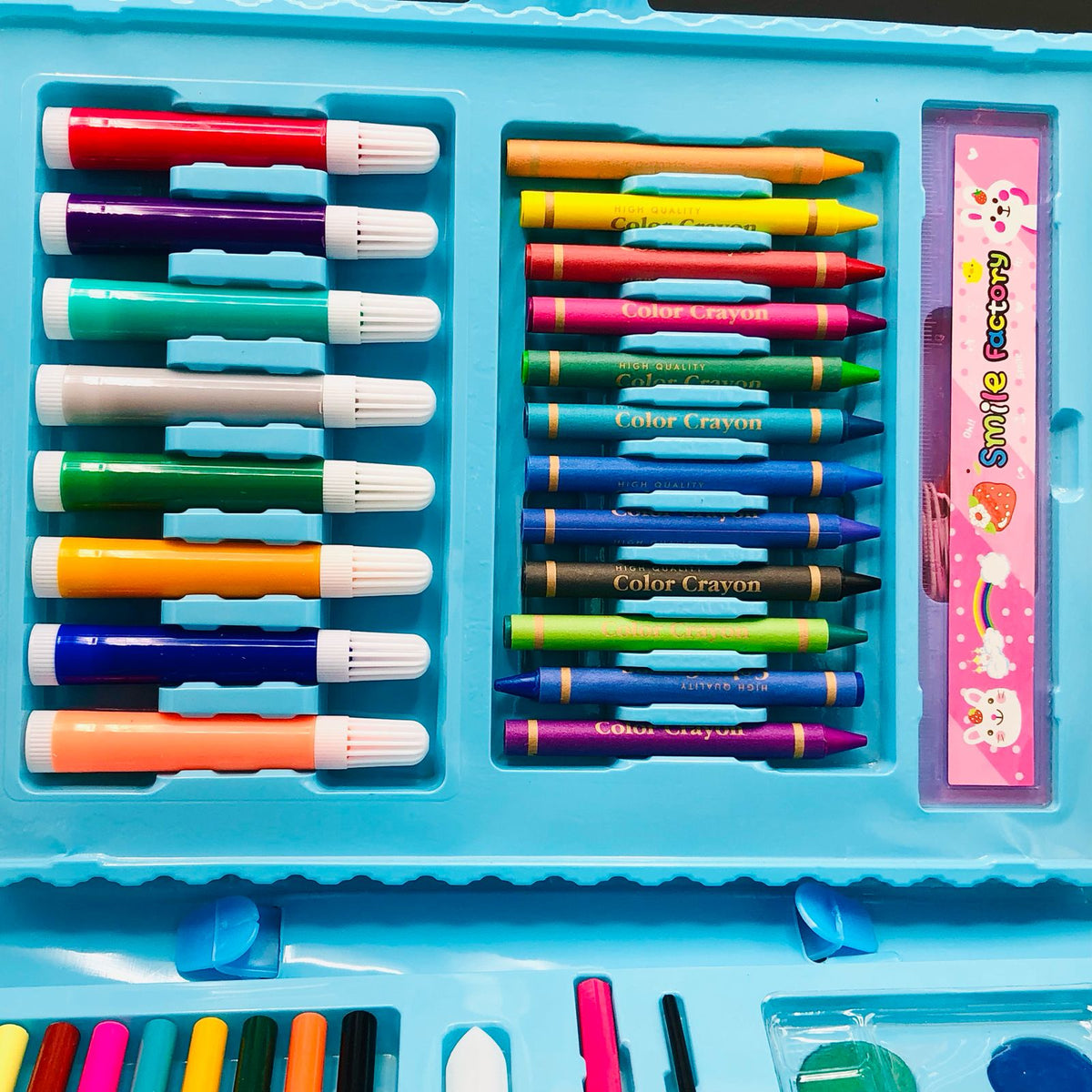 68Pcs Drawing & Painting Art Box For Boys - Assortment