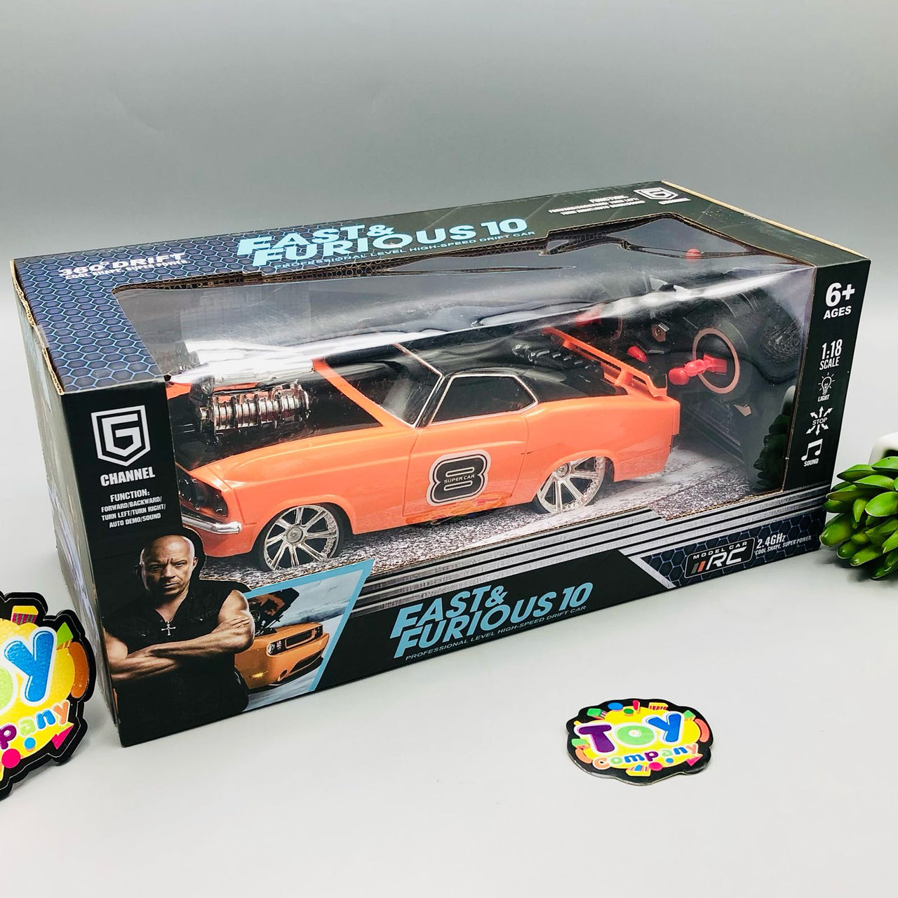 1:18 RC 2.4GHz Fast & Furious Drift Car