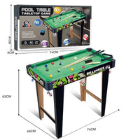Wooden Football Game Pool Table