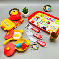 Pretend Play Little Chef Kitchen Set - 12Pcs