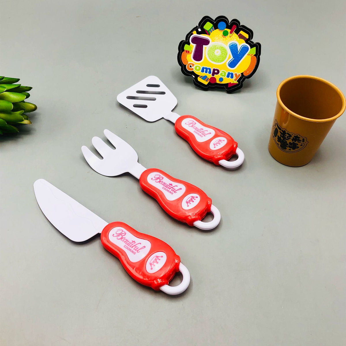 Pretend Play Little Chef Kitchen Set - 12Pcs
