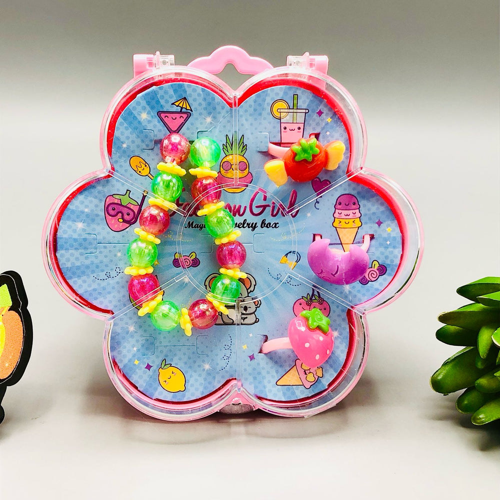 Transparent Design Fashion Girl Jewellery Box