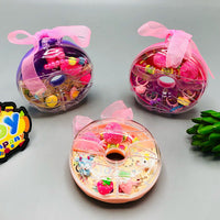 Cute Donut Shape Jewellery Box For Girls
